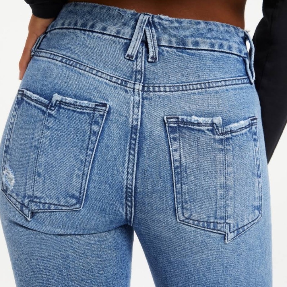 Good Straight Split Pockets | Blue449 - image 2